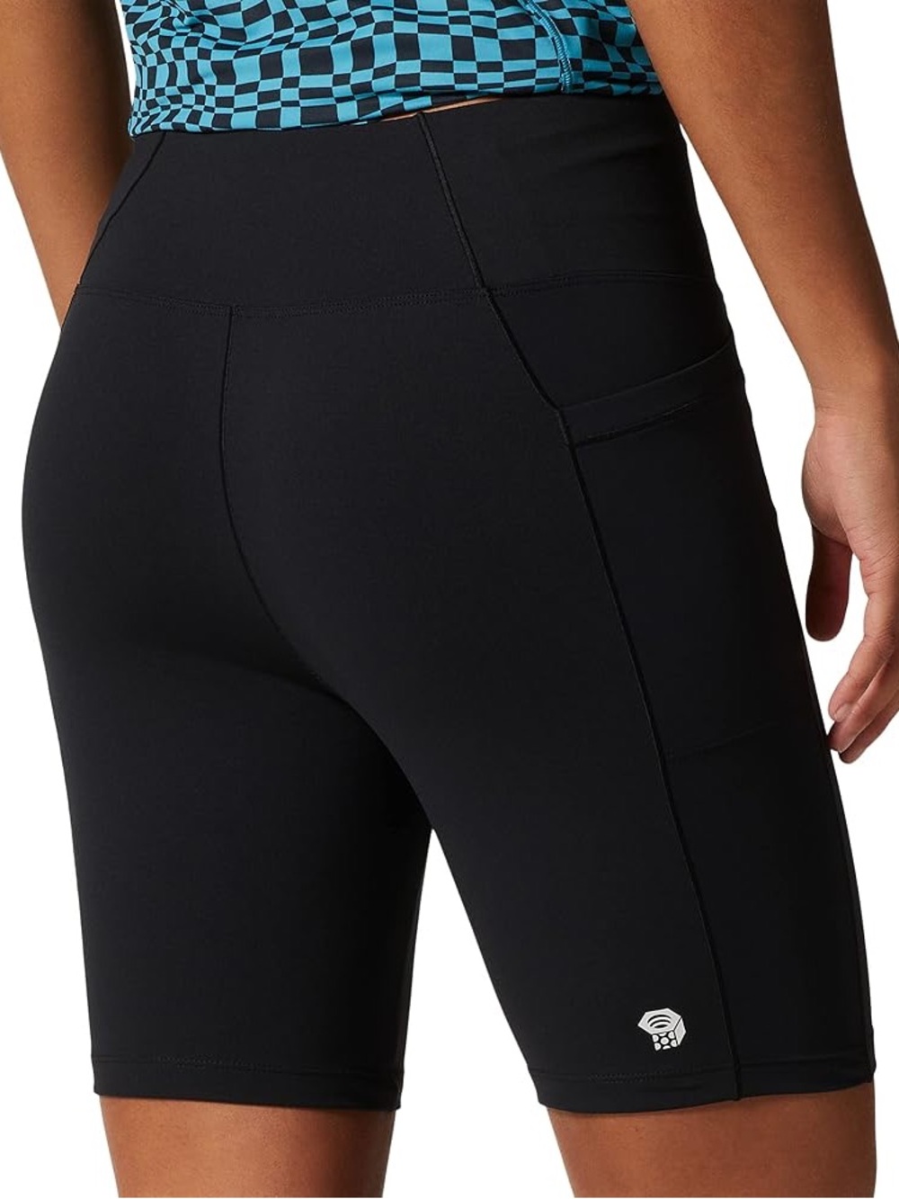 Mountain Hardwear Women’s High Waist Performance Bike Shorts XS Black Gym Trail